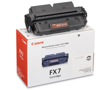 Canon FX-7 Black Toner Cartridge - 7621A002