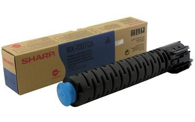 Sharp MX-70GT Cyan Toner Cartridge - MX-70GTCA