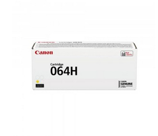 Canon 064H Yellow High Yield Toner Cartridge - 4932C001