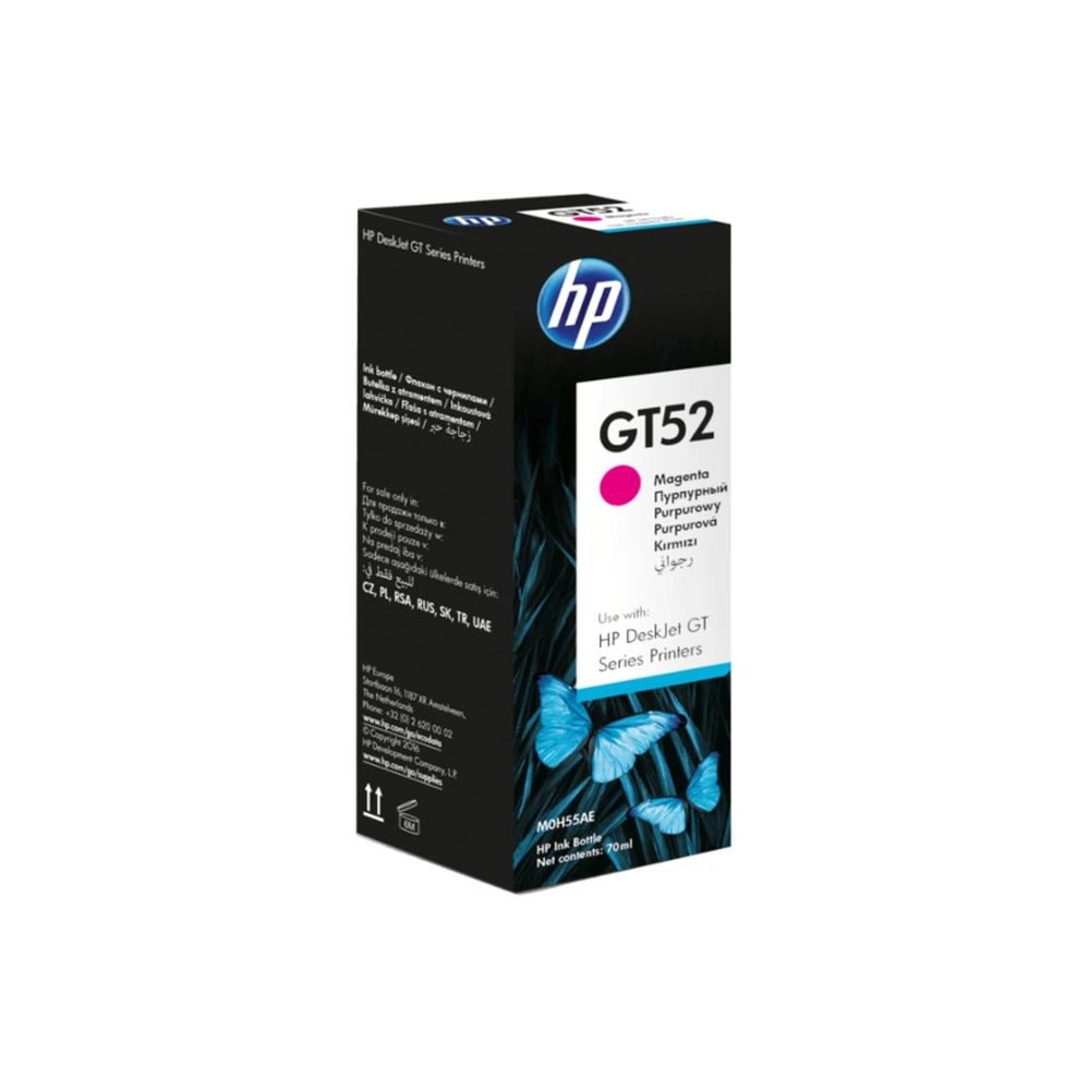 HP GT52 Magenta Ink Bottle - MOH55AE