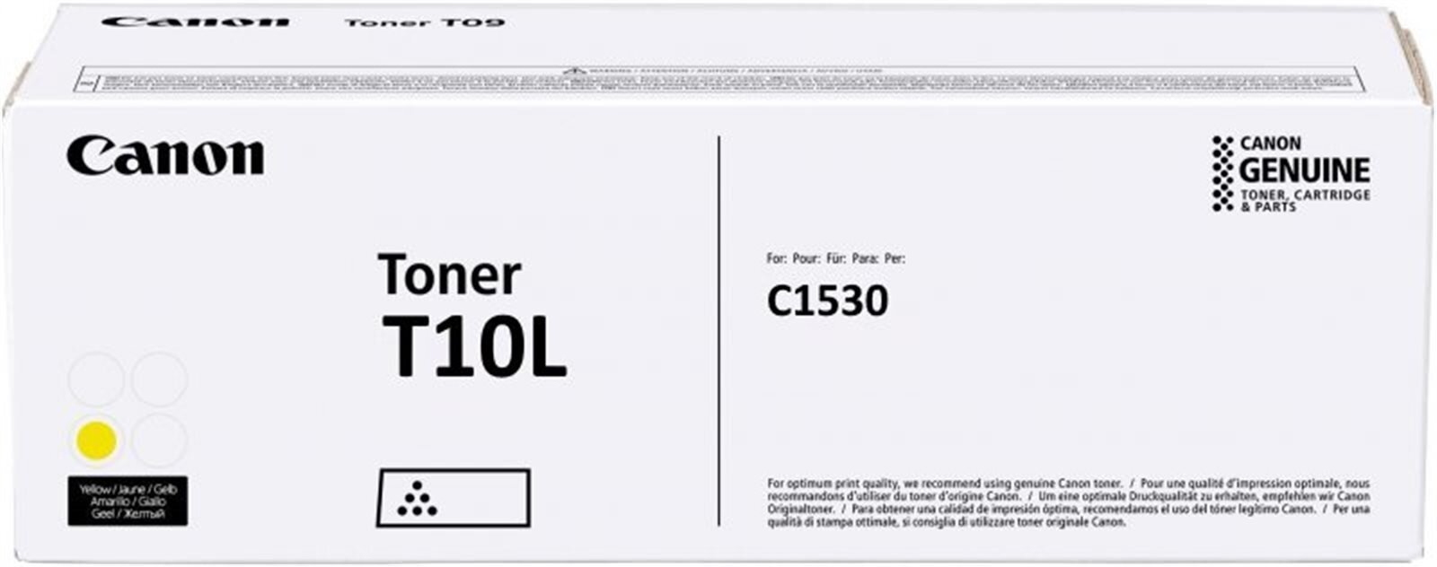 Canon T10L Yellow Toner Cartridge - 4802C001