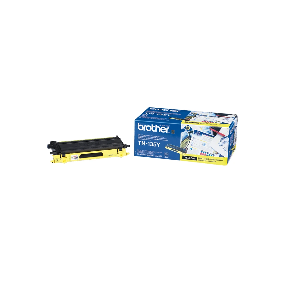 Brother TN-135 Yellow Toner Cartridge