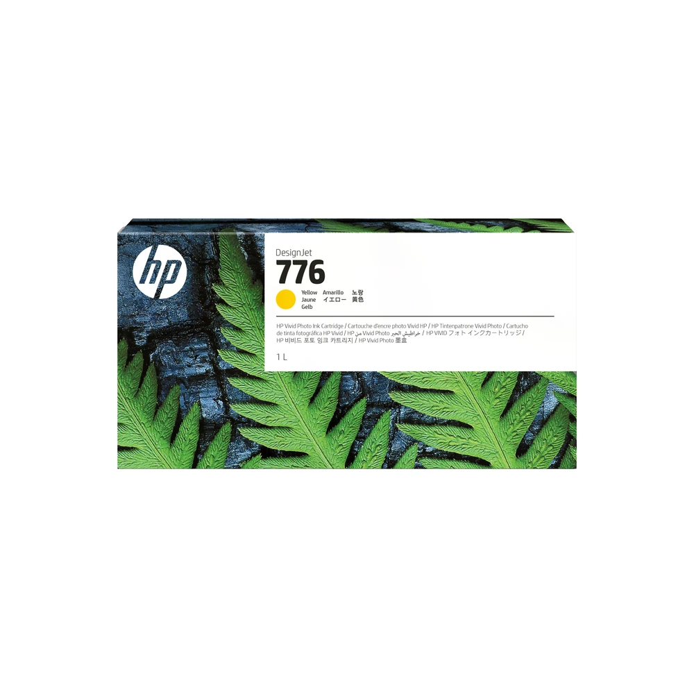 HP 776 Yellow Ink Cartridge - 1XB08A