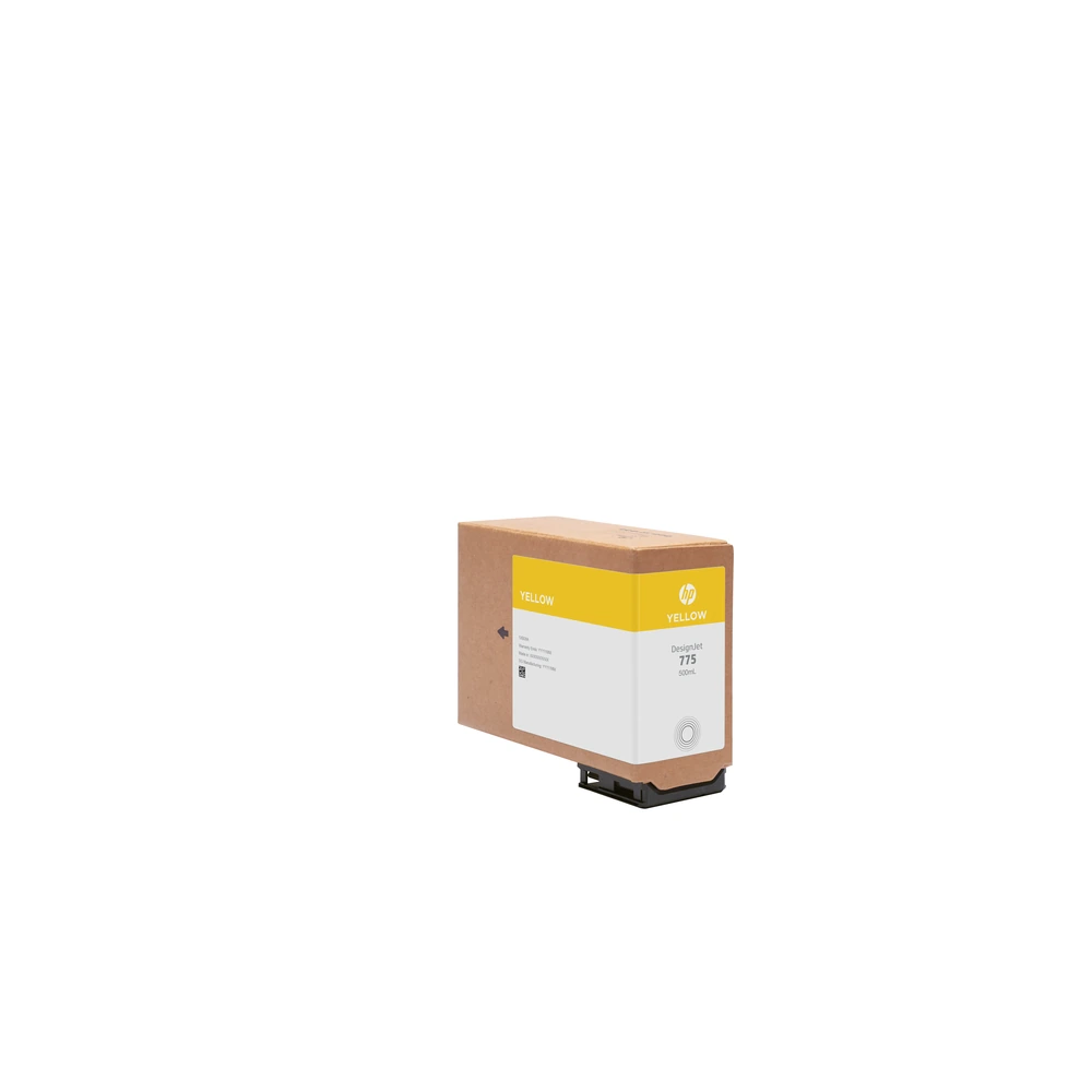 HP 775 Yellow Ink Cartridge - 1XB19A
