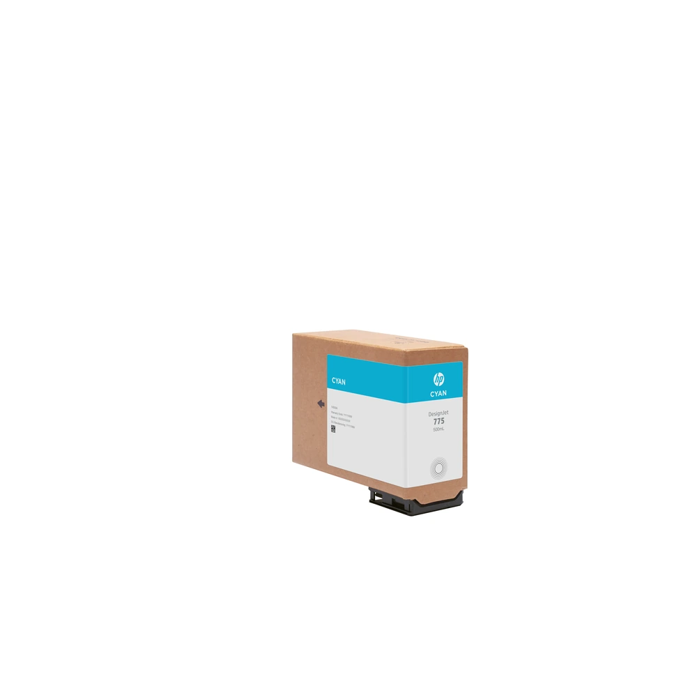 HP 775 Cyan Ink Cartridge - 1XB17A