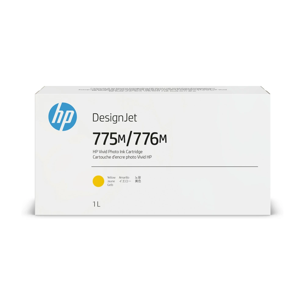 HP 775M Yellow Ink Cartridge - 3WW83A