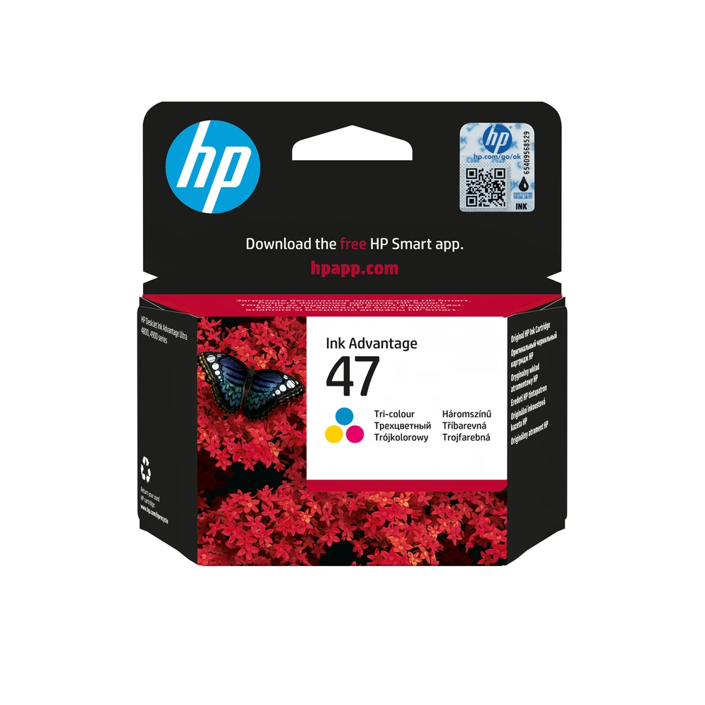 HP 47 Tri-Colour Ink Cartridge - 6ZD61AE