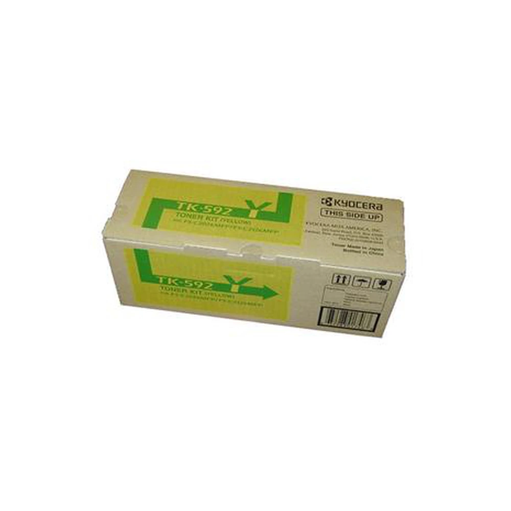 KYOCERA TK592 Yellow Toner Cartridge