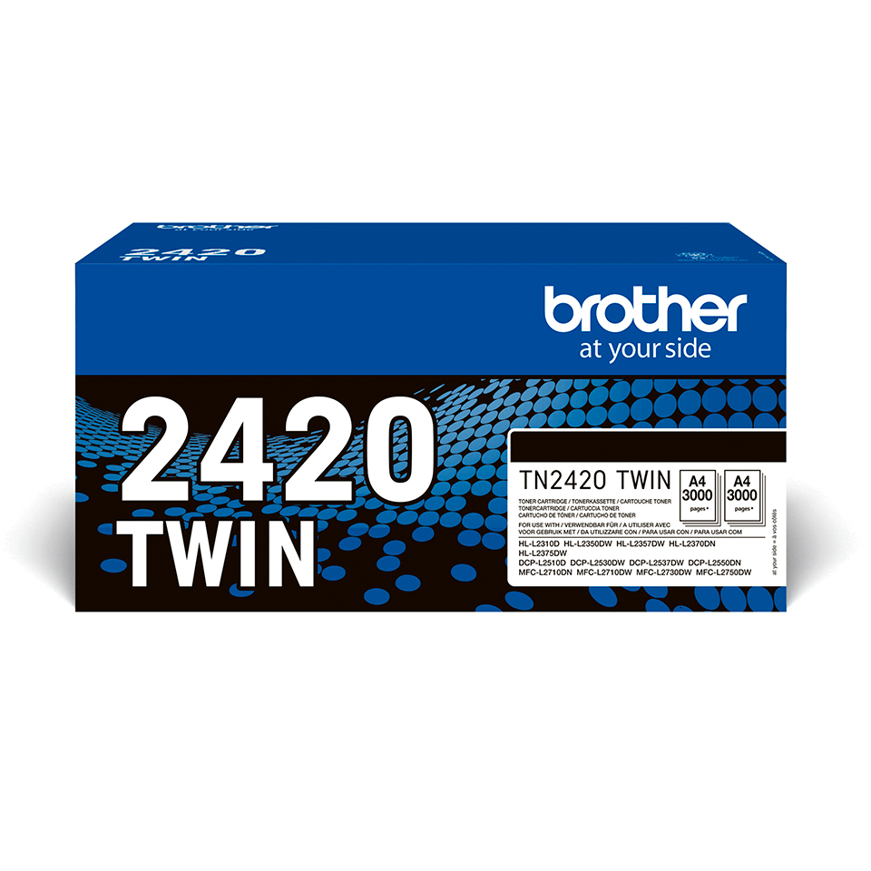 Brother TN-2420 Twin Pack - TN-2420TWIN