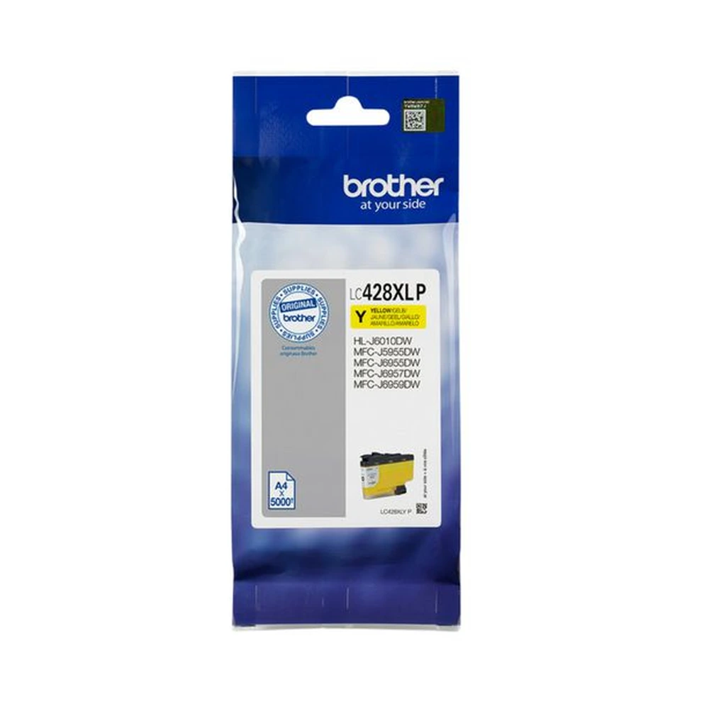 Brother LC428XL Yellow Ink Cartridge - LC-428XLYP