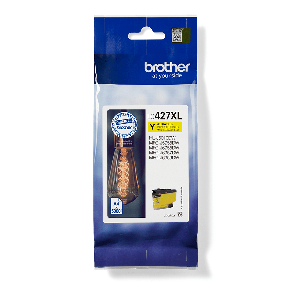 Brother LC427XL Yellow Ink Cartridge