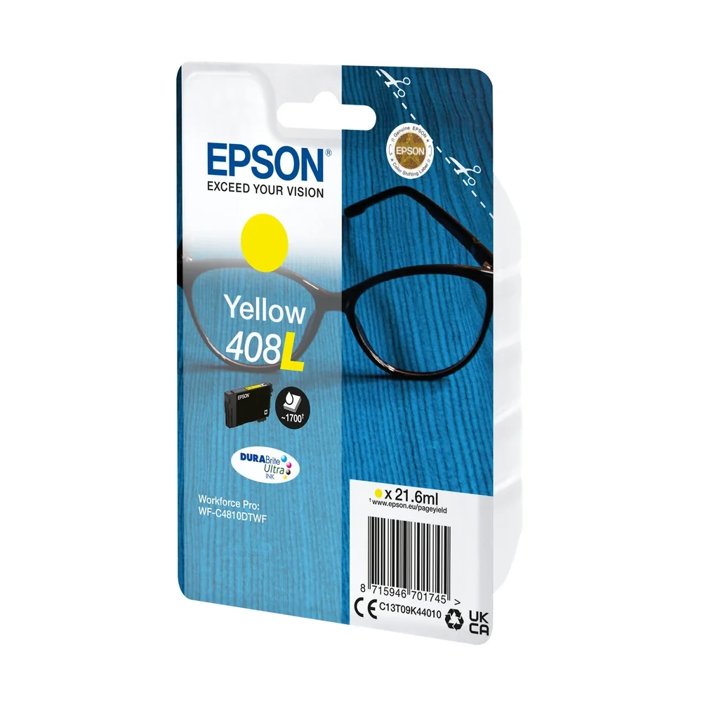 Epson 408L Yellow Ink Cartridge - C13T09K44010