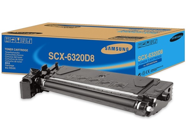 Samsung SCX-6320D8 Black Toner Cartridge - SCX-6320D8ELS
