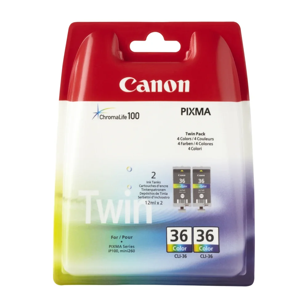 Canon CLI-36 Ink Cartridge Multipack - 1511B018