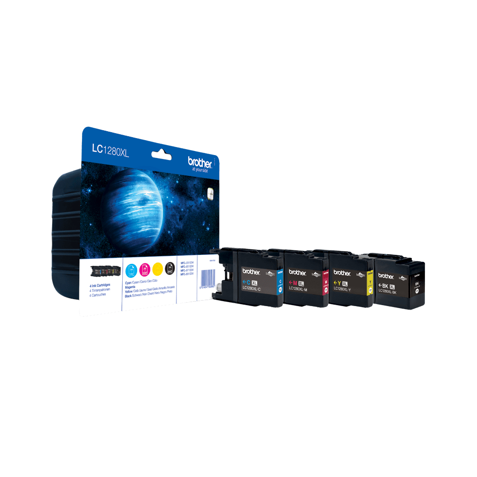 Brother LC1280XL Ink Cartridge Multipack - LC1280XLVALBP