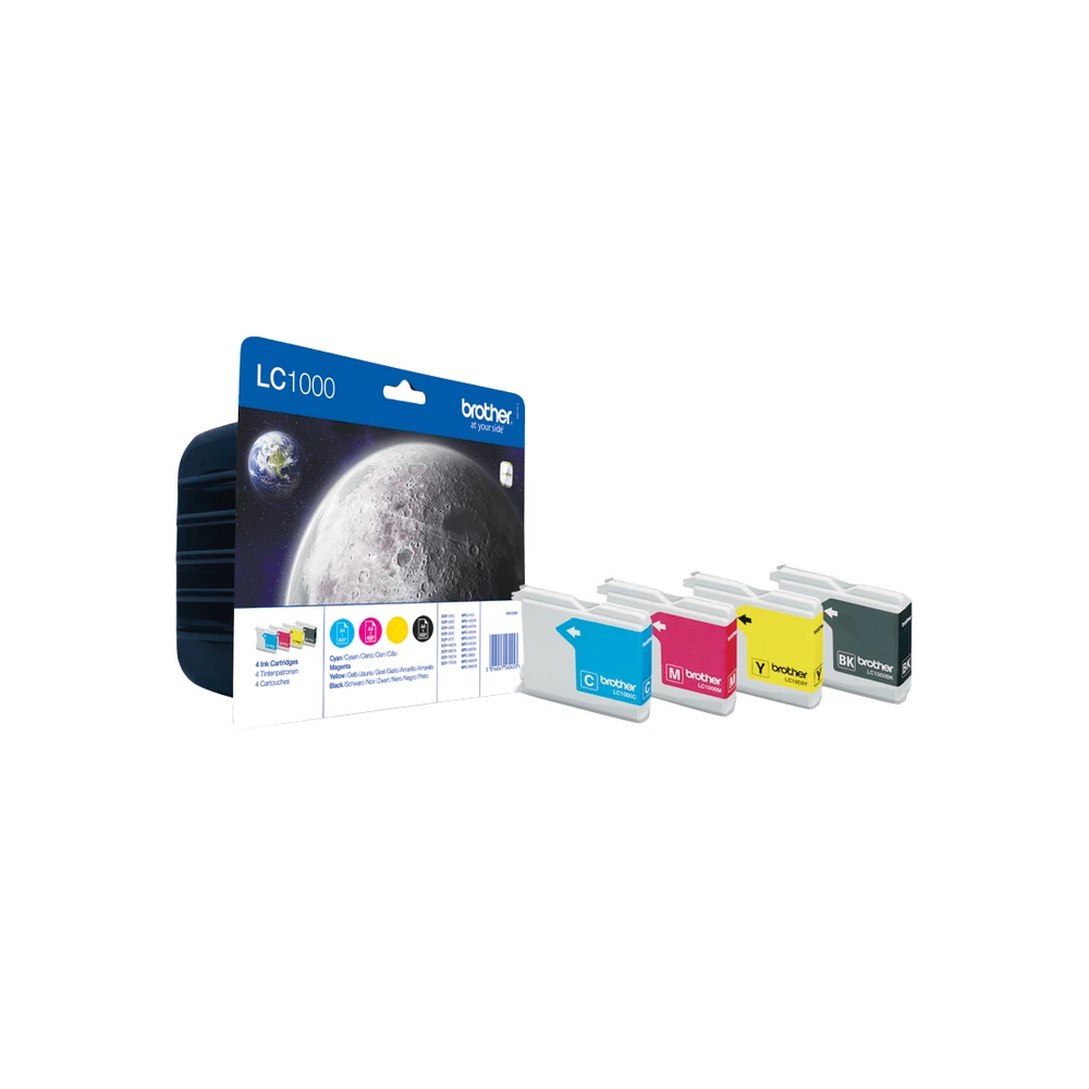 Brother LC1000 Ink Cartridge Multipack - LC1000VALBP