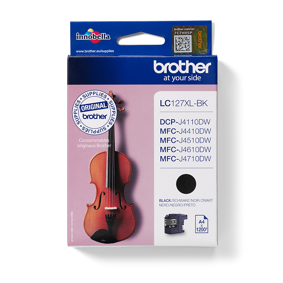 Brother LC127XL Black Ink Cartridge - LC127XLBK