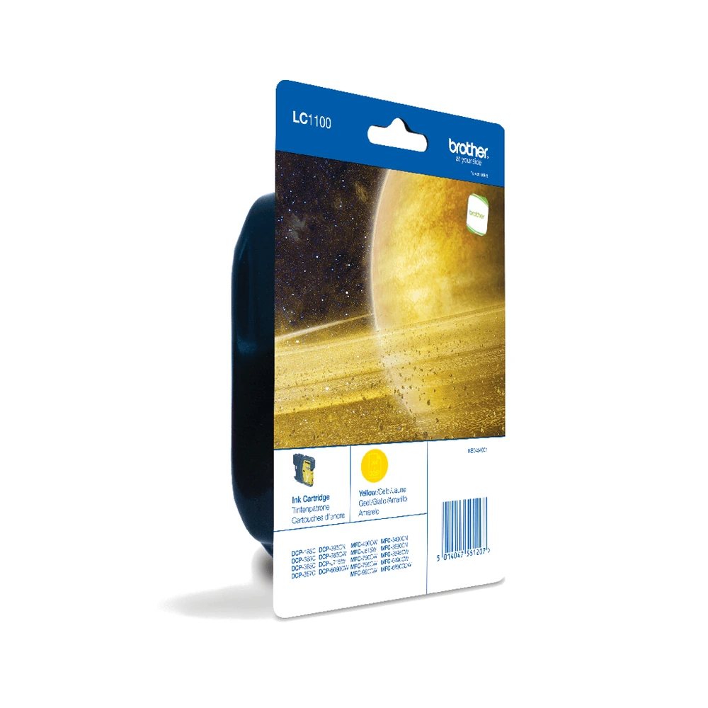 Brother LC1100 Yellow Ink Cartridge - LC1100YBP