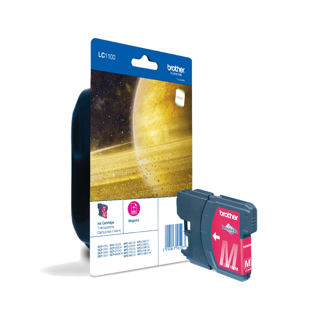 Brother LC1100 Magenta Ink Cartridge - LC1100MBP