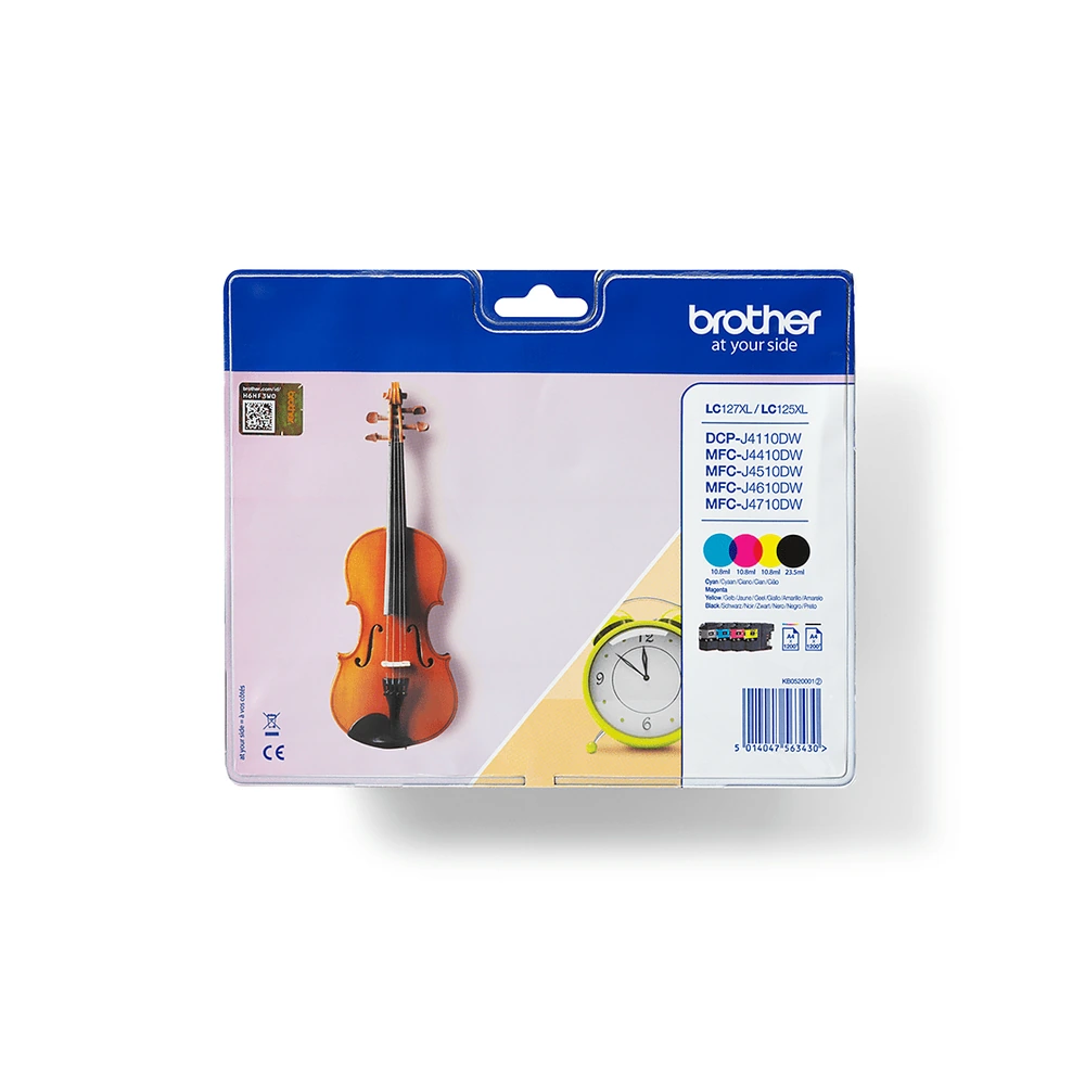 Brother LC127XL Ink Cartridge Multipack - LC127XLVALBP