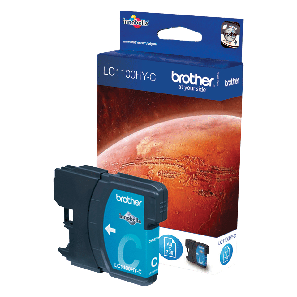 Brother LC1100 Cyan Ink Cartridge - LC1100HYC