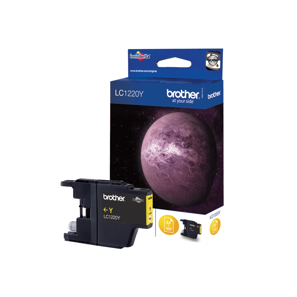 Brother LC1220 Yellow Ink Cartridge