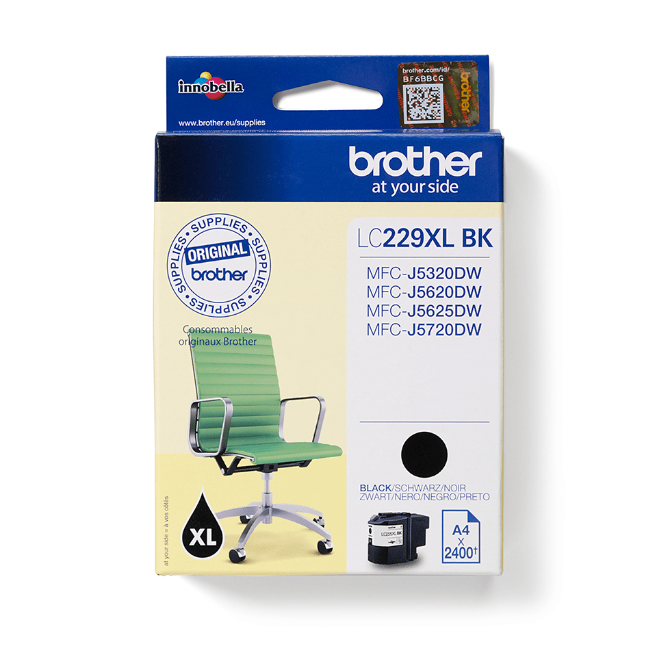 Brother LC229XL Black Ink Cartridge - LC229XLBK