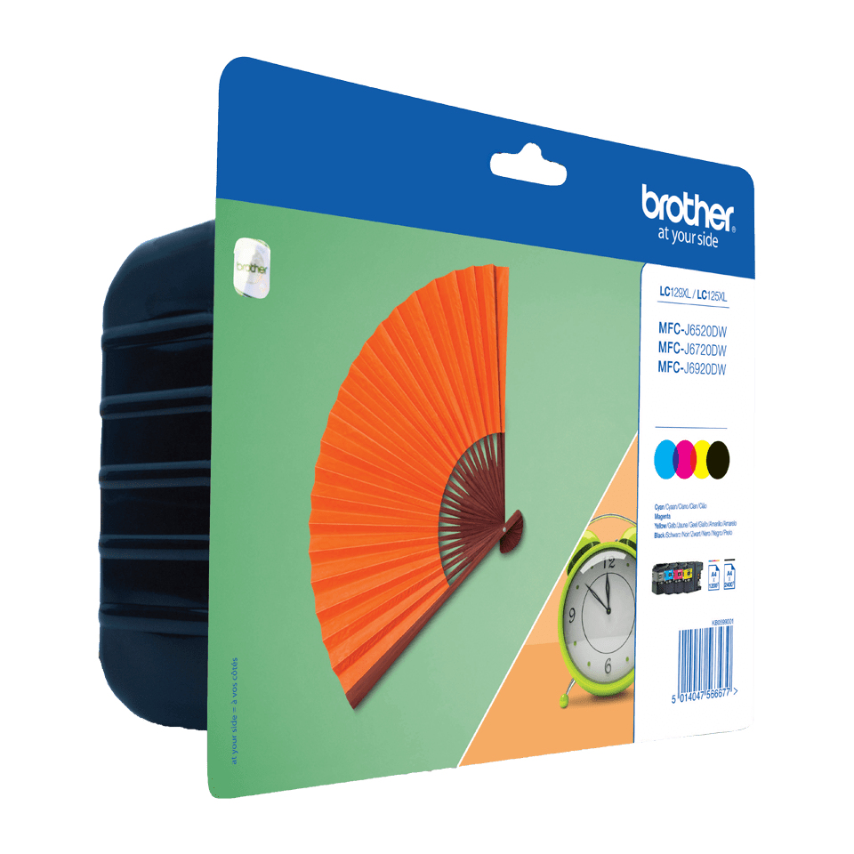 Brother LC129XL Ink Cartridge Multipack - LC129XLVALBP