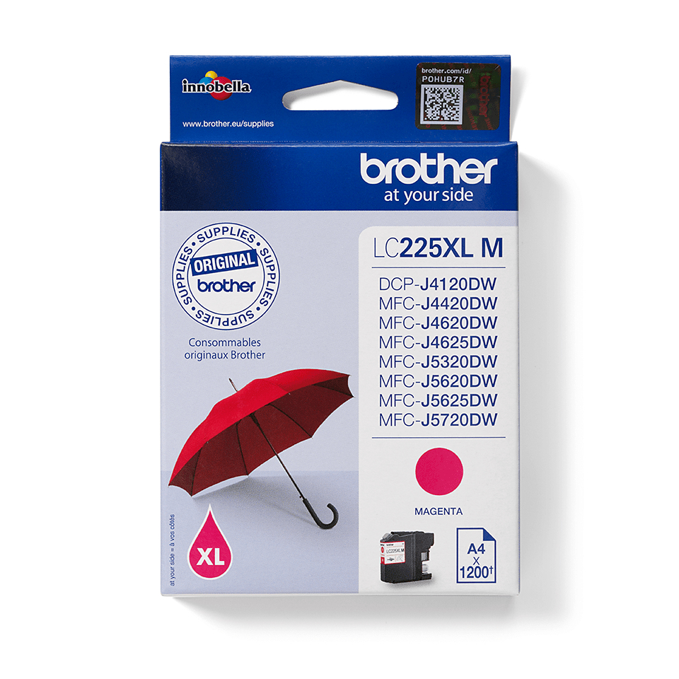 Brother LC225XL Magenta Ink Cartridge