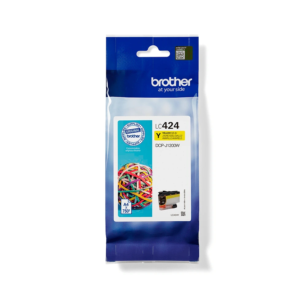 Brother LC424 Yellow Ink Cartridge
