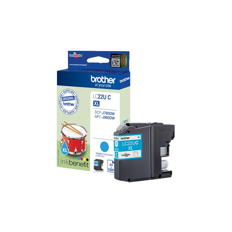 Brother LC22U Cyan Ink Cartridge
