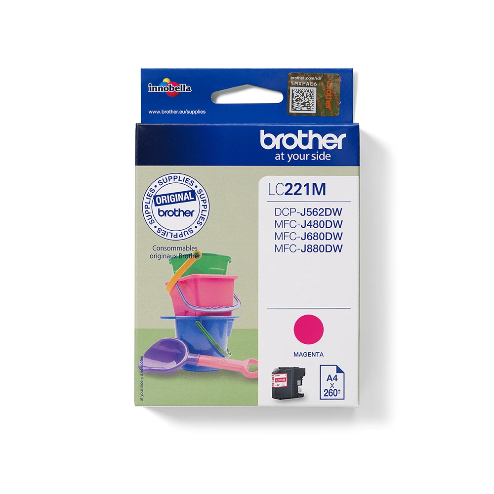 Brother LC221 Magenta Ink Cartridge