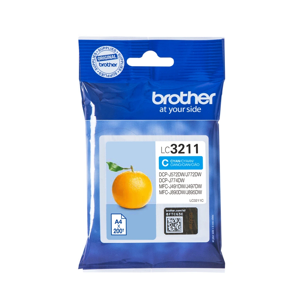 Brother LC3211 Cyan Ink Cartridge