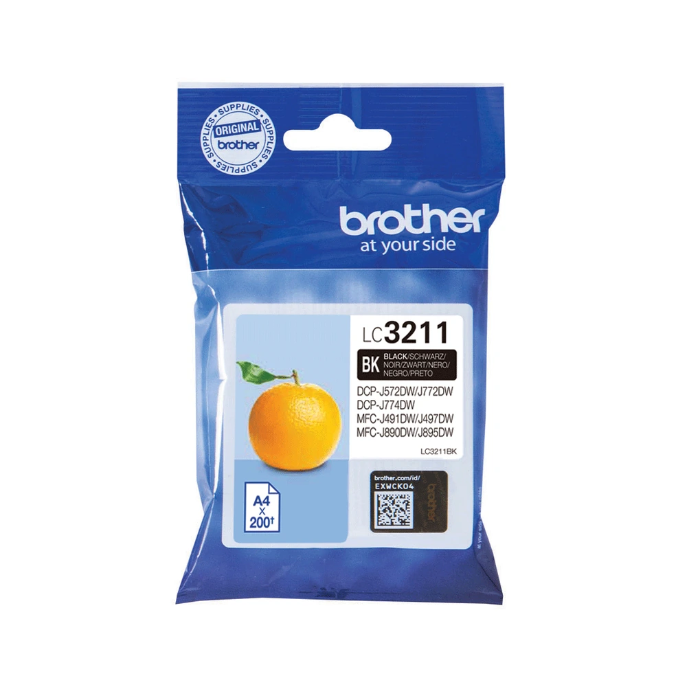 Brother LC3211 Black Ink Cartridge - LC3211BK