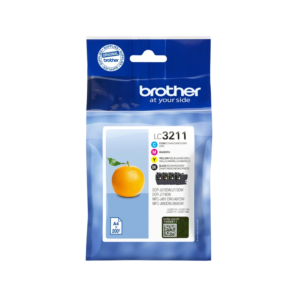 Brother LC3211 Ink Cartridge Multipack - LC3211VAL