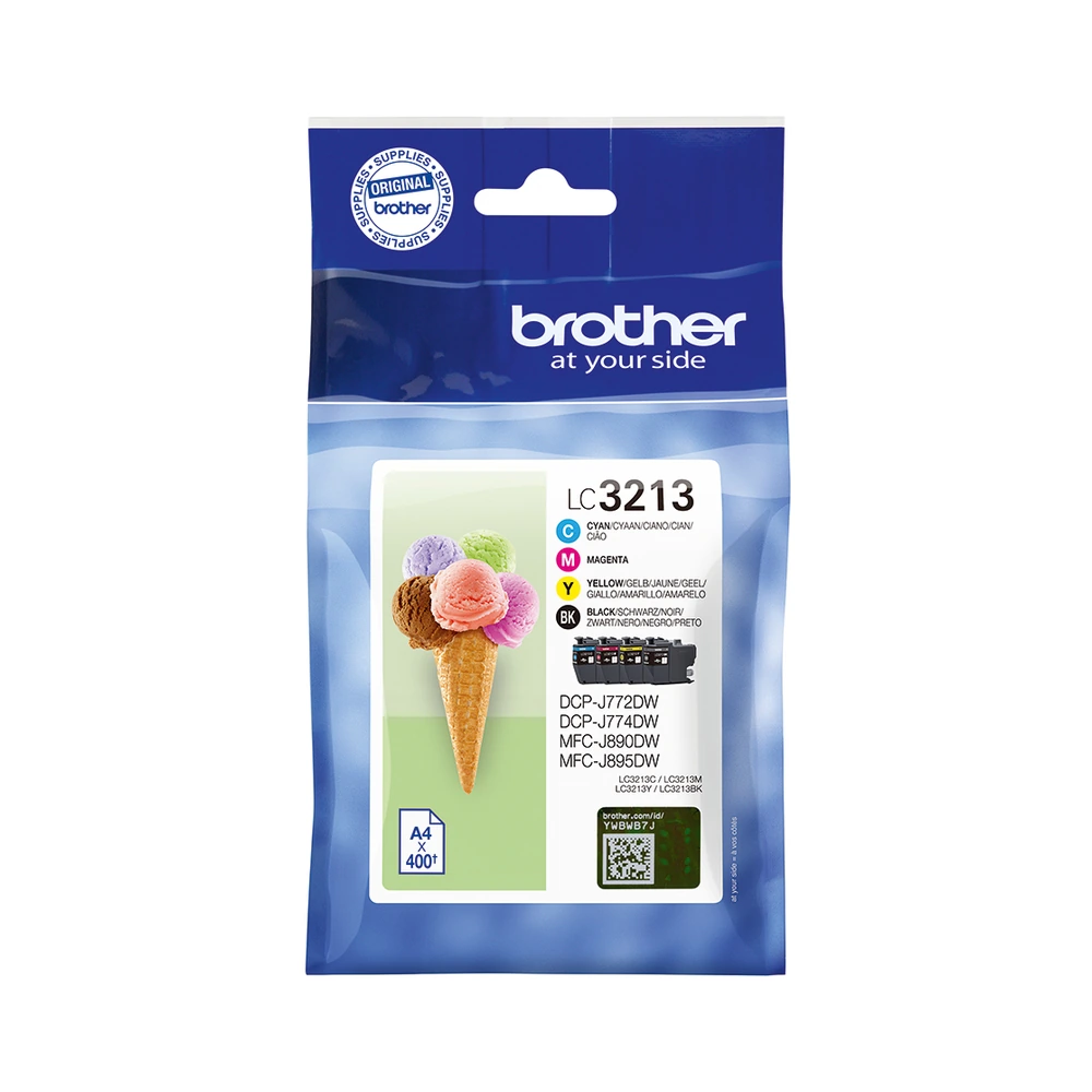Brother LC3213 Ink Cartridge Multipack - LC3213VAL