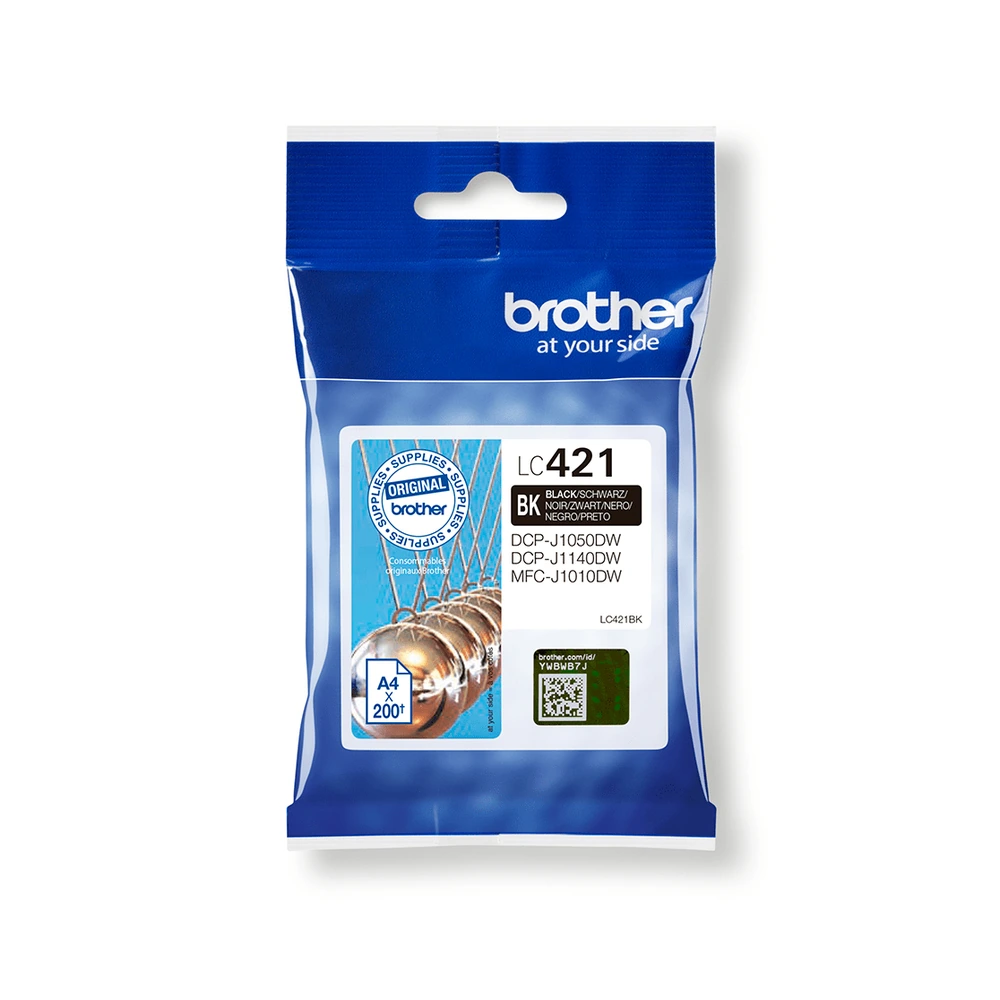 Brother LC421 Black Ink Cartridge - LC421BK