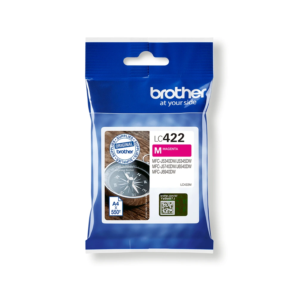 Brother LC422 Magenta Ink Cartridge