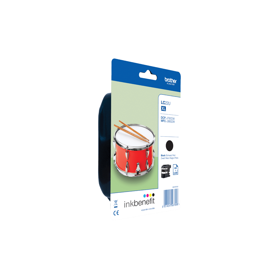 Brother LC22UBKBP Black Ink Cartridge