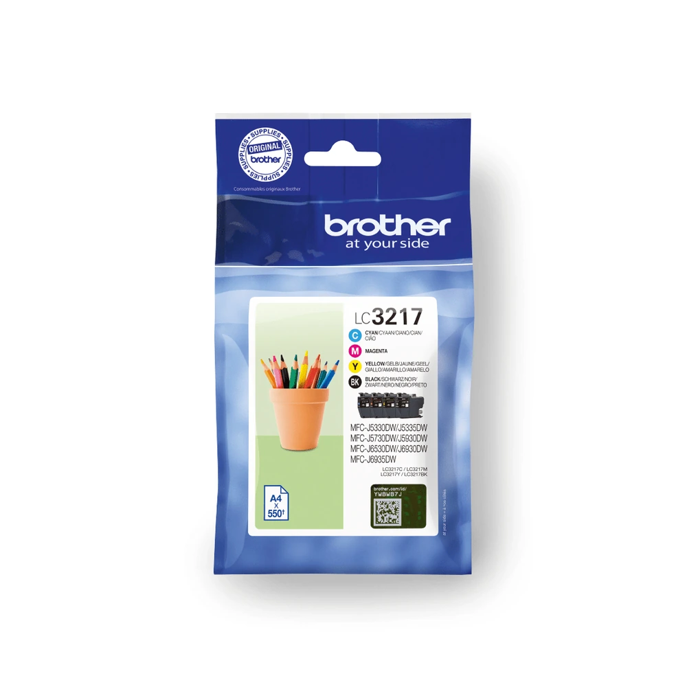 Brother LC3217 Ink Cartridge Multipack - LC3217VAL