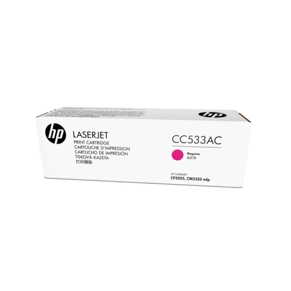 HP CC533AC Magenta Toner Cartridge - CC533AC-SCRP