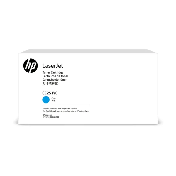 HP CE251Y Cyan Toner Cartridge - CE251YC-SCRP
