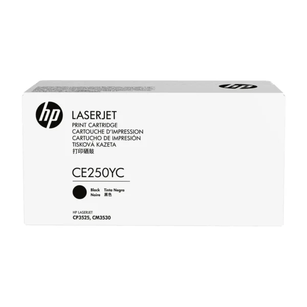 HP CE250YC Black Toner Cartridge - CE250YC-SCRP