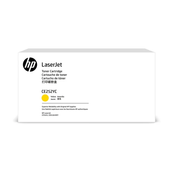 HP CE252YC Yellow Toner Cartridge - CE252YC-SCRP
