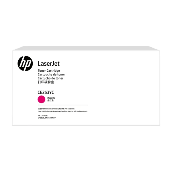 HP CE253YC Magenta Toner Cartridge - CE253YC-SCRP