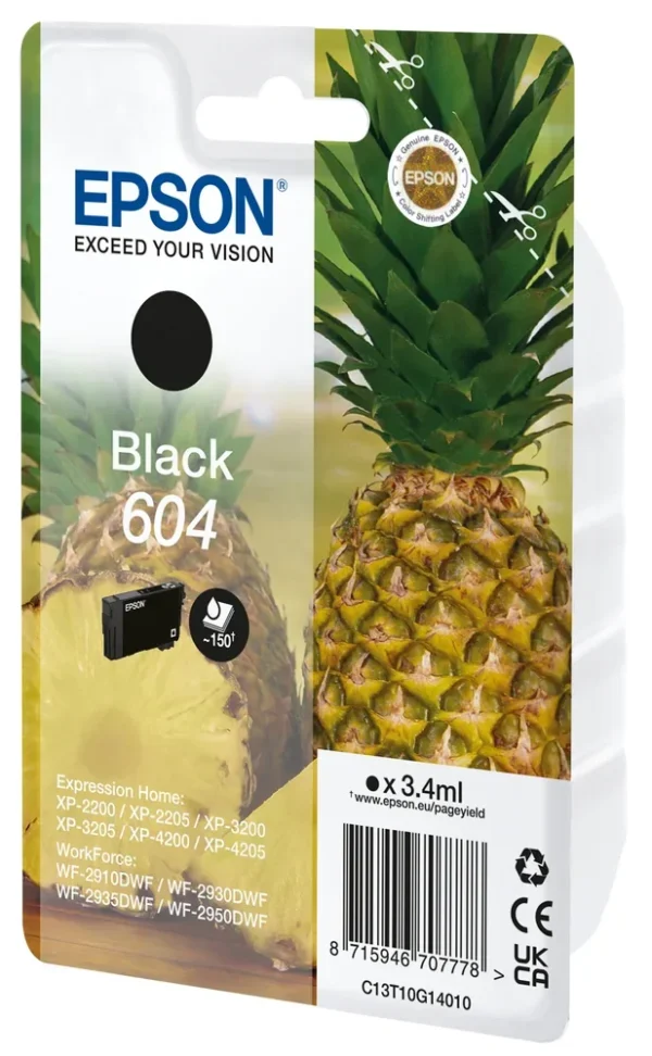 Epson T10G1 Black Ink Cartridge - C13T10G14020