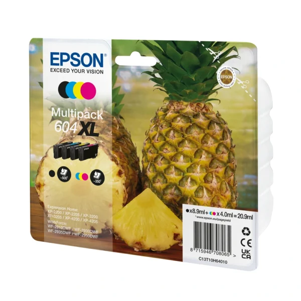 Epson T10H6 Black Ink Cartridge Multipack - C13T10H64020