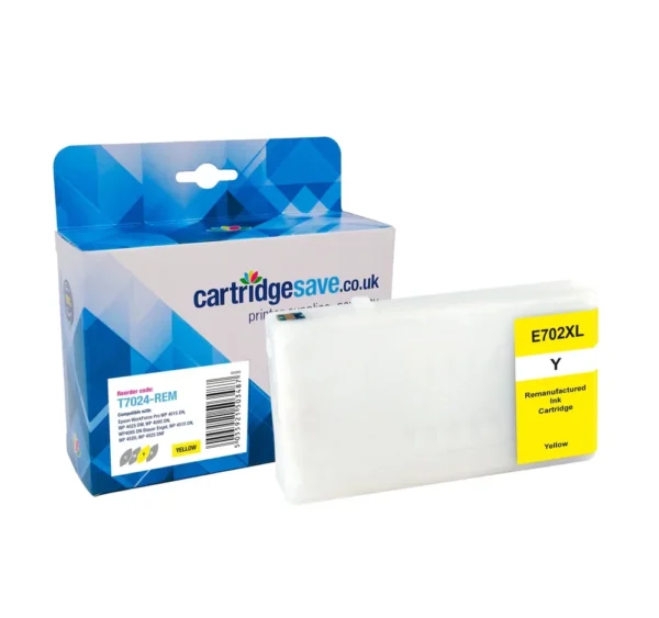 Epson T7024 Yellow High Capacity Ink Cartridge - C13T70244010