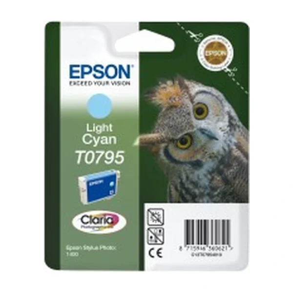 Epson T0795 High Capacity Light Cyan Ink Cartridge - C13T079520