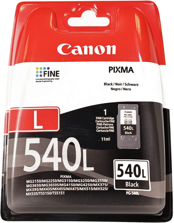 Canon PG-540L Black Ink Cartridge - 5224B001